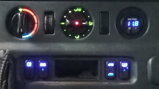 Como trocar LEDs da central do ar da Sprinter 311/313