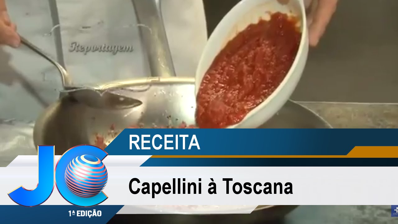 Dica de Receita Capellini à Toscana YouTube