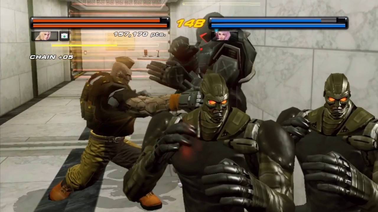 Tekken 6 - Nina Scenario - G Corp Rescue (Julia)