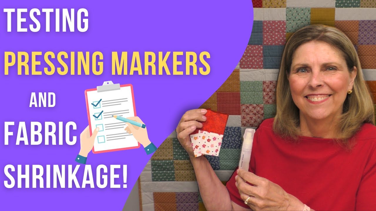 Do Pressing Markers Cause Fabric Shrinkage in Quilting?