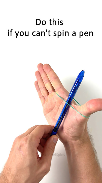 Do this if you can’t spin a pen 🔥🤯 pt. 2 #shorts