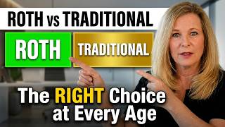 Roth vs Traditional: The RIGHT Choice at Every Age (18 to Retirement)
