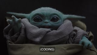 (THE CHILD COOS) for almost 3 minutes straight - Baby Yoda