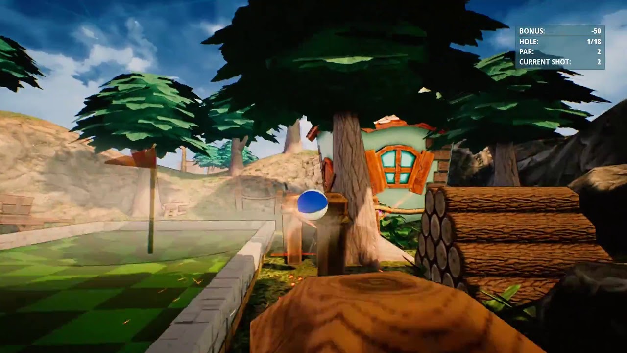 Super Inefficient Golf [PC] Exploding Mines Trailer - YouTube