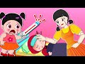 Squid Zombie Baby pretends to be Sick to play truant School! Funny Cartoon Episodes