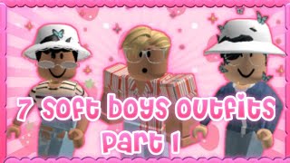 7 Aesthetic Soft Boys Outfits Part 1 Roblox Youtube - soft boy roblox avatars softie