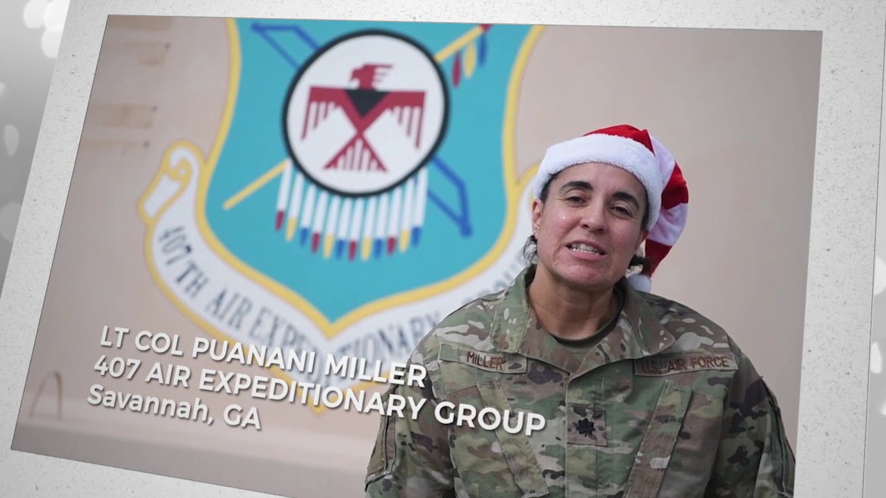 WSAV presents HOLIDAY GREETINGS FROM THE TROOPS