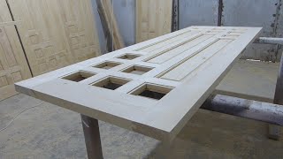 Making a simple wooden door