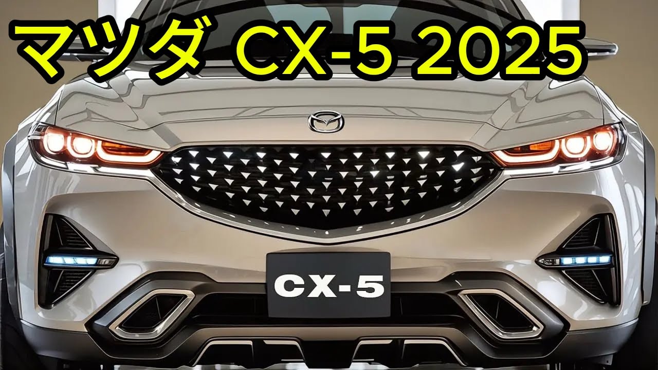 2025 Mazda CX-5 Fully Redesigned and Released in Japan! Hybrid