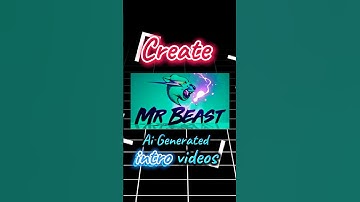 Create professional intro videos through Ai #shorts #intro #tech