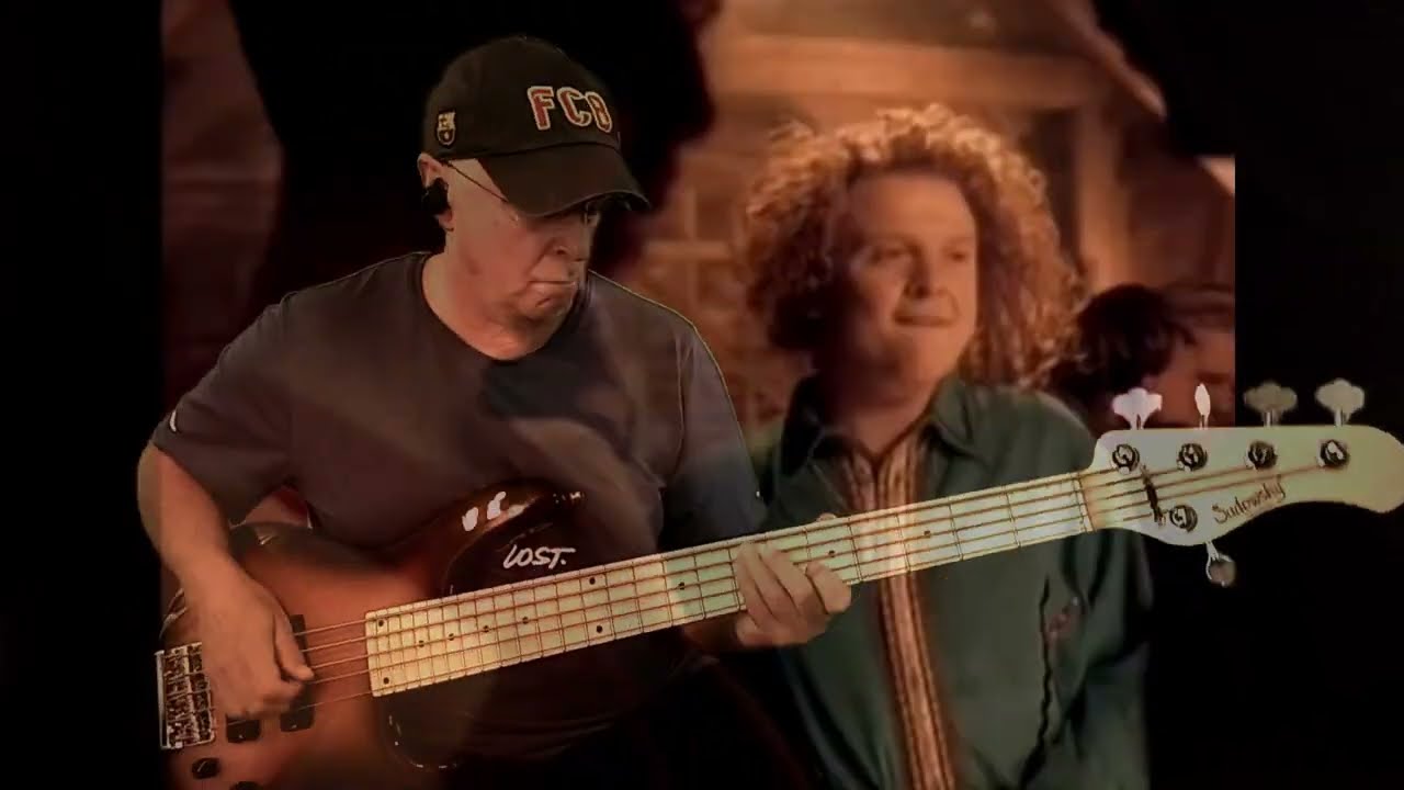 Barry White   Simply Red -  It's only love - Dim Zach remix - bass cover by Jno Bass