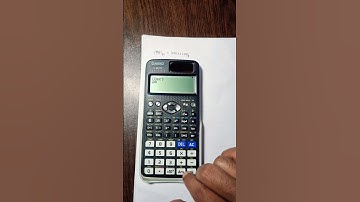 Decimal to Binary conversion in fx 991ex calculator