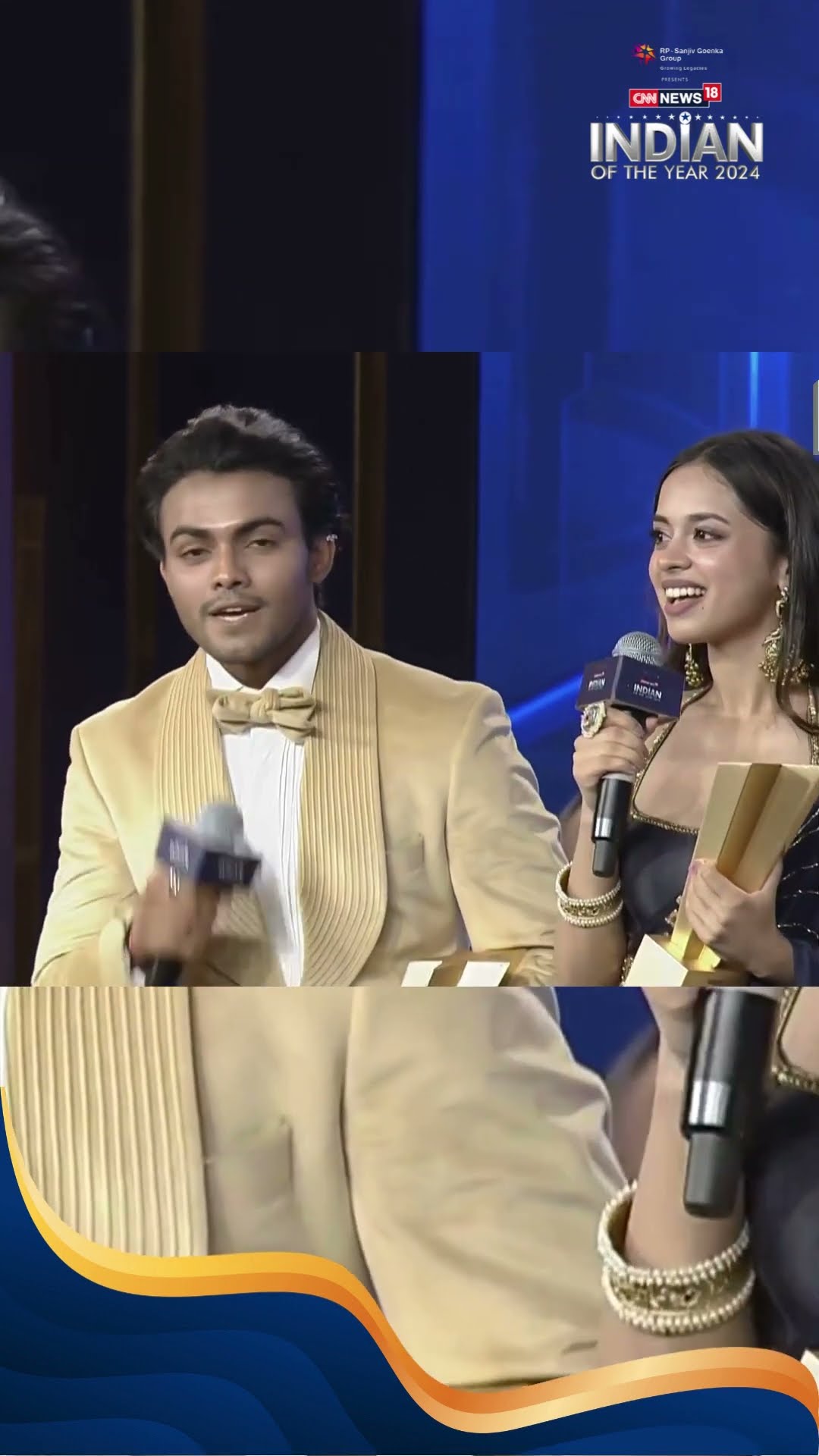 Laapataa Ladies Actors Sparsh Shrivasta And Nitanshi Goel Sing The Viral 'Sajni Re | N18S