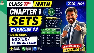 11th Math Exercise : 1.1 Complete 💯 Solution || Chapter - 1 (Sets) #anoption04 #education