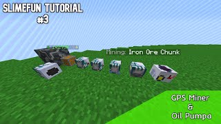 SlimeFun Tutorials | Jak Zapojit Geo Miner & Oil Pumpu | #3 | Cz/Sk 🔨