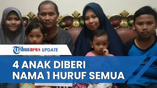 Viral 4 Anak di Banyuwangi Diberi Nama Hanya 1 Huruf V, J, L dan N, Begini Penjelasan Orangtua