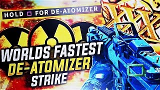 *WORLDS FASTEST DE-ATOMIZER STRIKE!!! SOLO* CRAZY 47 SECOND DE-ATOMIZER