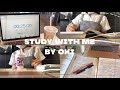 REAL TIME Study With Me ❷ |100分勉強しませんか✏️(100 min Pomodoro session🍅at McDonald ver)+background music