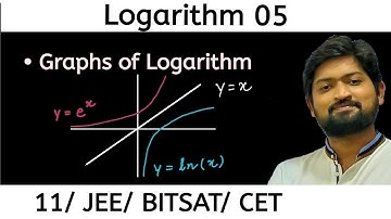 Logarithm 05 l Graphs of Exponential and Logarithmic functions l JEE/BITSAT/CET/Class 11