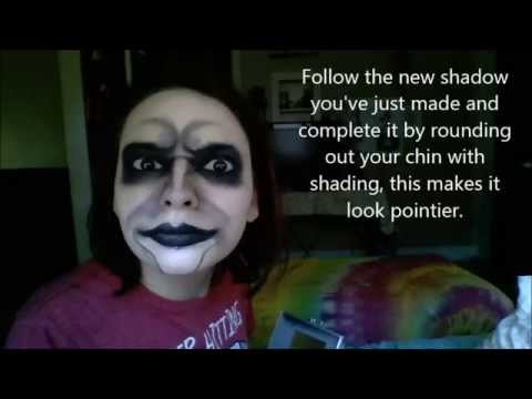 Super Easy Laughing Jack Makeup Tutorial - YouTube