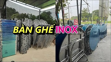 bàn ghế inox Bắc Ninh,bàn ghế inox đám cưới,bàn ghế đám cưới inox,bộ bàn ghế đám cưới,bàn ghế inox,