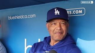 Dodgers pregame: Dave Roberts talks potential NLDS starters, pursuing Braves in standings