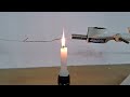 heating a temporary magnet..