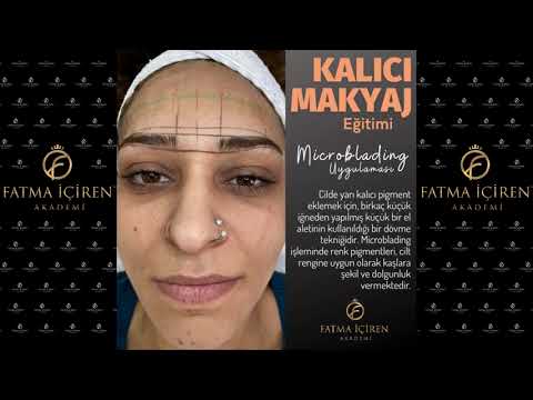 KALICI MAKYAJ EĞİTİMİ _34_ MICROBLADING VE DUDAK RENKLENDİRME