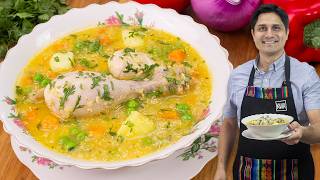 Aguado de Pollo Saludable 🥣 | Sin arroz y con mucha proteína | KWA