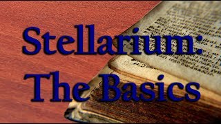 Stellarium Basics