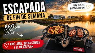 QUEDAN POCOS LUGARES ASÍ EN AUTOCARAVANA... Y ESTRENAMOS BBQ 🚐🔥