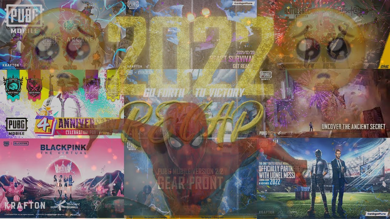 Recap 2022 year pubg mobile old memories || 2022 Pubg Mobile memories || MSA GAME WALA