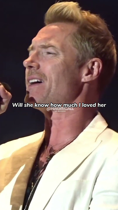 If Tomorrow Never Comes (Live) - Ronan Keating #live #musicvideowithlyrics #nagrecallsamusika