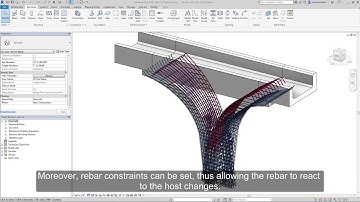 Revit 2018 New Feature   Rebar Placement in Free Form Concrete Objects