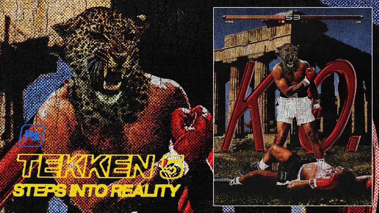 Turning TEKKEN's KING Into Real Life Using Photoshop – Insane Photo Manipulation Speed Art!