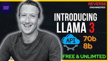 Meta LLAMA 3 (Open Source GPT-4) API Inference || 70b & 8b || Free & Unlimited & Fast