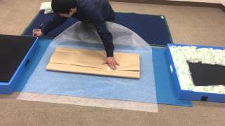 自分で簡単！絵画梱包キットの手順ムービー【美術品・楽器・高級家具物流.com】