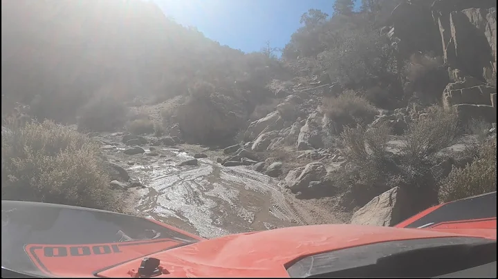 Kawasaki KRX Ride in Rattlesnake Canyon, California