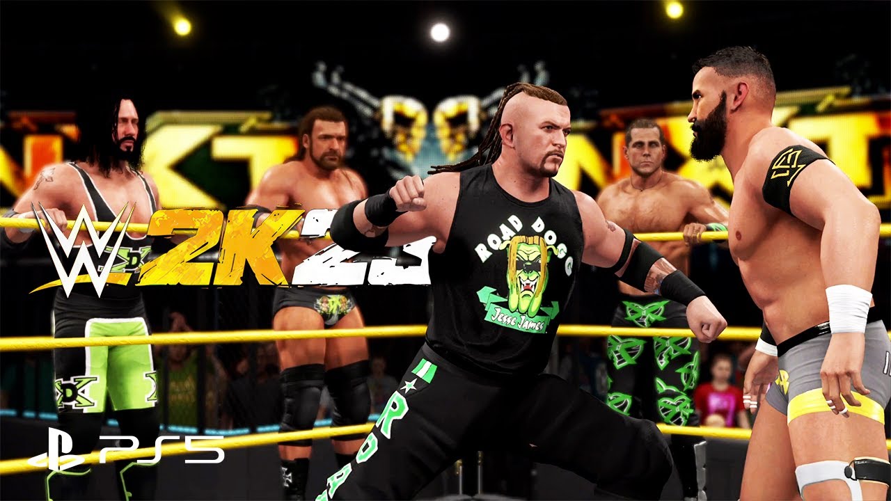 WWE 2K23 DX VS The Undisputed Era 4 On 4 Elimination Tag Team Match wwe-2k23-dx-vs-the-undisputed-era-4-on-4-elimination-tag-team-match