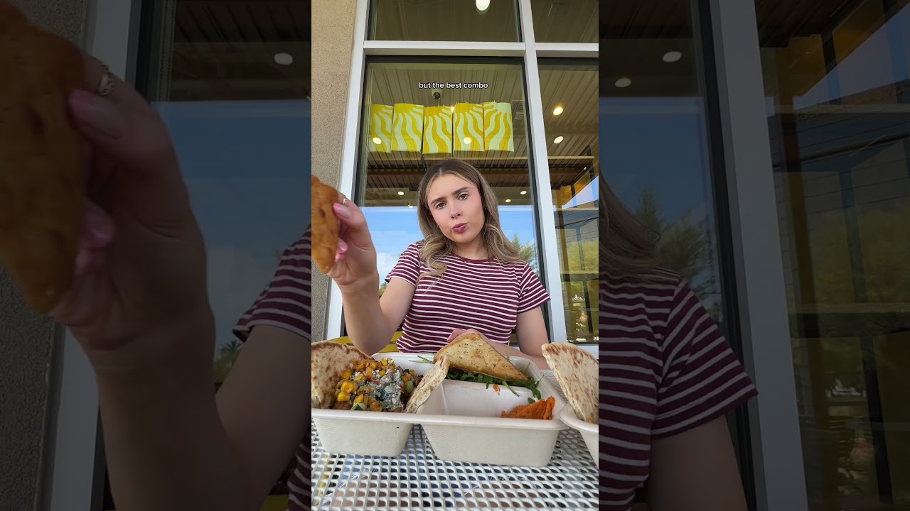 Trying the Cava kids meal 