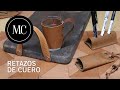 Proyectos con retazos de cuero.