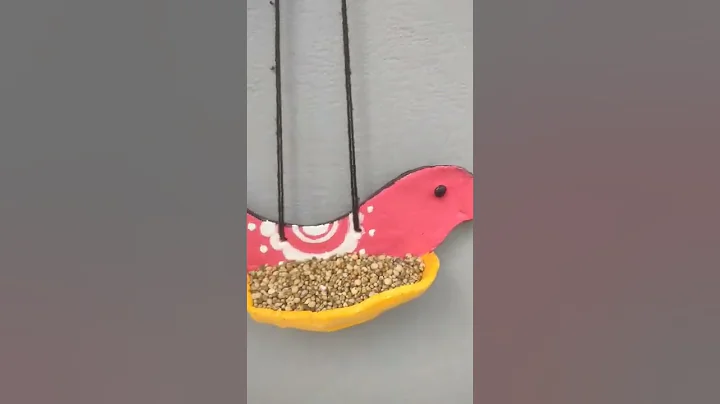 Garden decor | Bird Feeder #trending #viral #shorts #diy #bestoutofwaste #garden #craft #how