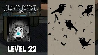 Flower Forest Word Puzzle Level 22 Solution Walthrough