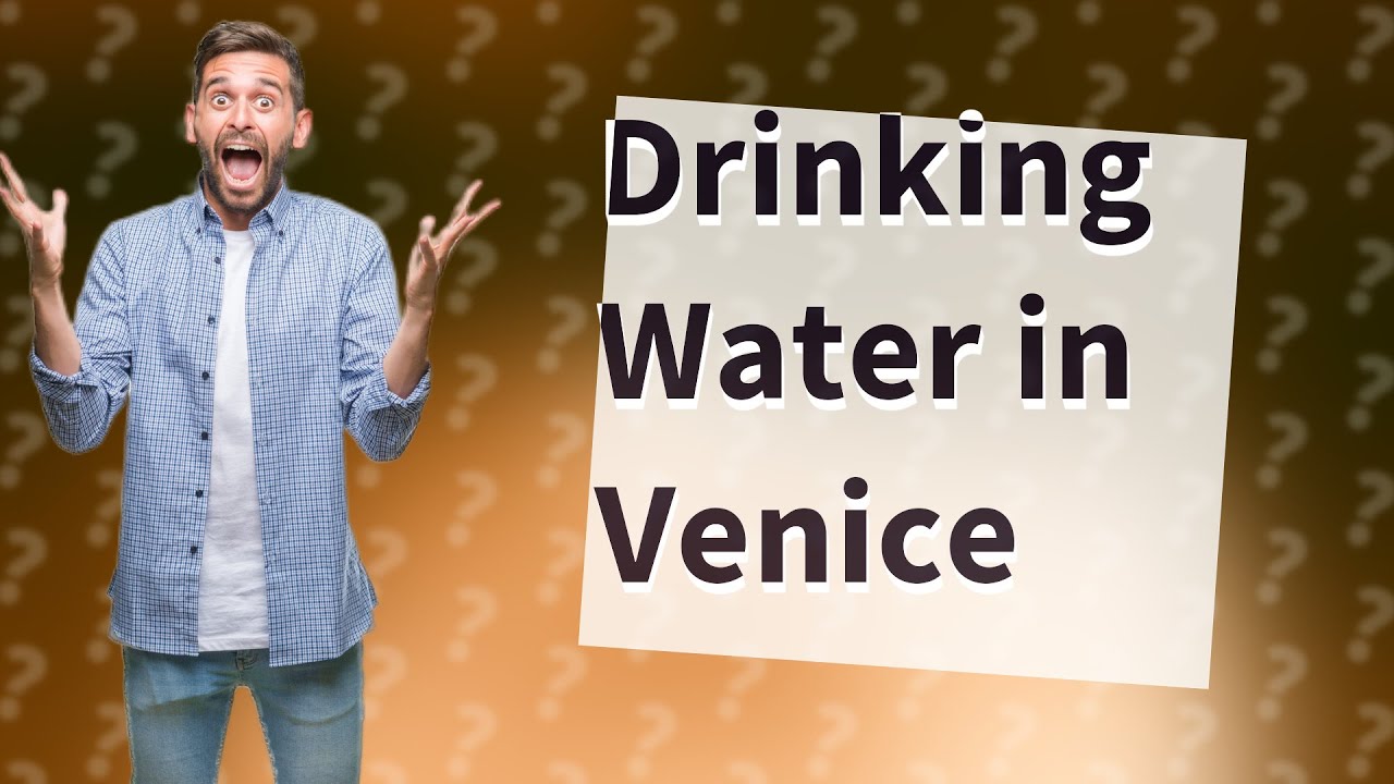 Can you drink water from the sink Venice? YouTube