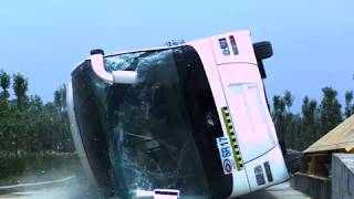 Yutong Bus and Coach - Rollover Crash Test