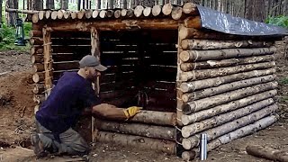 Build a large wooden house to shelter in the forest, 3 days of cooking and staying overnight; Pass2