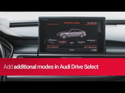 How to add additional driving modes in Audi Drive Select (ADS)