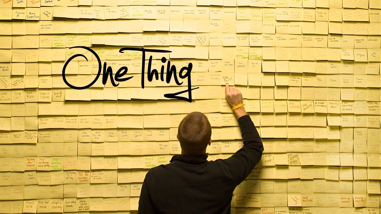 One Thing | One Thing I Know - YouTube