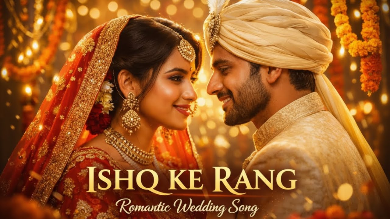 Ishq Ke Rang | Romantic Bollywood Wedding Song | Couple Dance & Wedding Entry