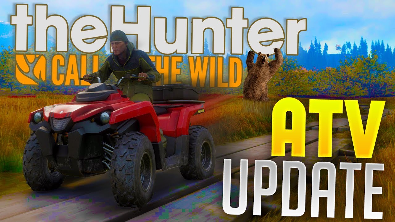 The Hunter Call Of The Wild Atv Dlc Gameplay Black Bear Attack The Hunter Gameplay Youtube